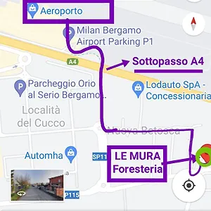  Bed and breakfast Le Mura Foresteria Italia